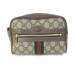 GUCCI Waist bag 517076 GG Supreme Canvas beige Sherry line OPHIDIA OPH