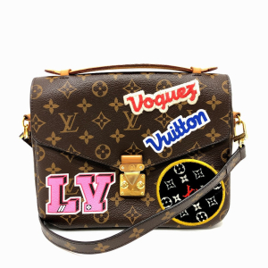 LOUIS VUITTON Handbag M43991 Monogram canvas Brown Pochette Metis MM W