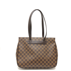 LOUIS VUITTON Tote Bag N51123 Damier canvas Brown Parioli Women Used A
