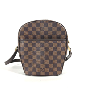 LOUIS VUITTON Shoulder Bag N51294 Damier canvas Brown Damier Ipanema P