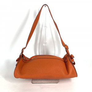 HERMES Shoulder Bag Togo Orange DOREMI Doremi