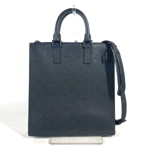 LOUIS VUITTON Shoulder Bag M55924 Taurillon Clemence Leather black Mon