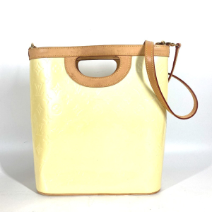 LOUIS VUITTON Handbag M91366 Monogram Vernis Canvas white Monogram Ver