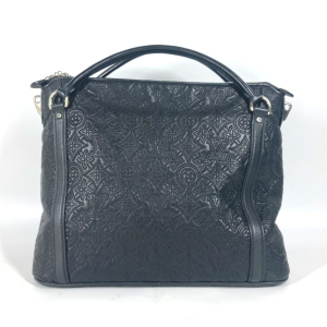 LOUIS VUITTON Shoulder Bag M97071 leather black Monogram Antia Ixia PM