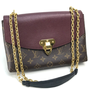 LOUIS VUITTON Shoulder Bag M43715 Monogram canvas, leather Brown Monog