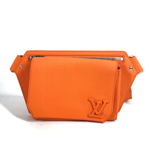 LOUIS VUITTON Sling bag M59625 Taurillon Clemence Leather Orange LV Ae