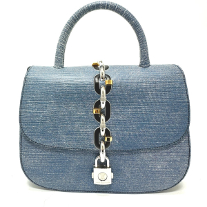 LOUIS VUITTON Handbag M54606 Epi Leather blue Epi LockitPM Women Used 