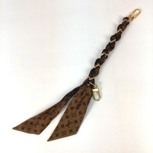 LOUIS VUITTON charm M01354 silk Brown Monogram Bag Charm/Chain Fural W
