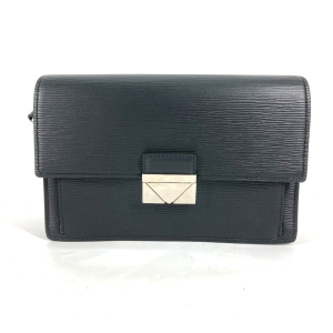 LOUIS VUITTON business bag M42742 Epi Leather black Epi Pochette Thame