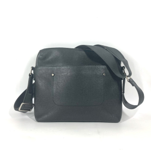 LOUIS VUITTON Shoulder Bag M30238 Taiga Leather black Taiga Watcher Me