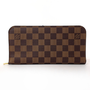 LOUIS VUITTON Long Wallet Purse N63071 Damier Brown Portefeuille Ansol