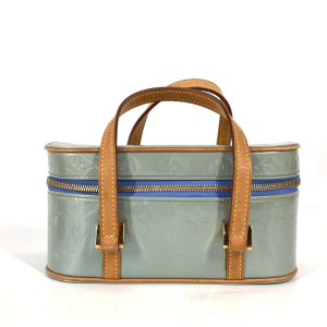 LOUIS VUITTON Handbag M91268 Monogram Vernis Canvas blue Monogram Vern