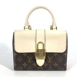LOUIS VUITTON Handbag M44653 Monogram canvas white Monogram Rocky BB W