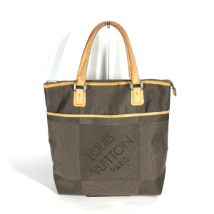 LOUIS VUITTON Shoulder Bag M93083 Damier Jean Canvas khaki Damier Jean