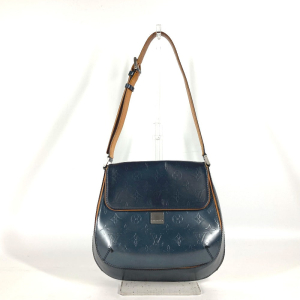 LOUIS VUITTON Shoulder Bag M55155 Monogram mat leather Navy Monogram m