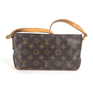 LOUIS VUITTON Shoulder Bag M51240 Monogram canvas Brown Monogram Trott