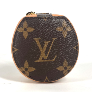 LOUIS VUITTON Pouch GI0495 Monogram canvas Brown Monogram Etui Earphon