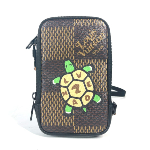 LOUIS VUITTON Shoulder Bag N40152 Damier Azur Canvas white Damier Azur