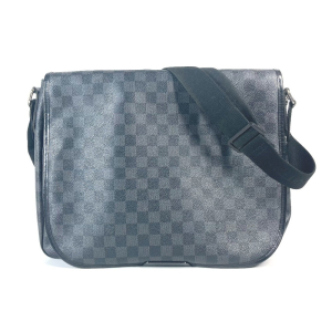LOUIS VUITTON Shoulder Bag N58033 Damier Grafitto Canvas black Damier 