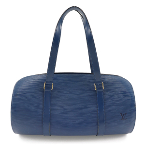 LOUIS VUITTON Handbag M52225 Epi Leather Blue Suflo Women Used Authent