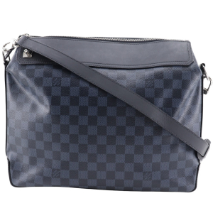 LOUIS VUITTON Shoulder Bag N41348 Damier Cobalt Black / navy Messenger
