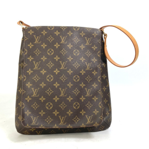 LOUIS VUITTON Shoulder Bag M51256 Monogram canvas Brown Monogram Muset