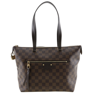 LOUIS VUITTON Tote Bag N41012 Damier canvas Brown Jena PM Women Used A