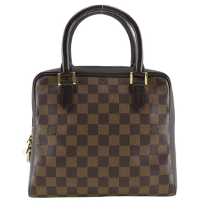LOUIS VUITTON Handbag N51150 Damier canvas Brown Brera Women Used Auth