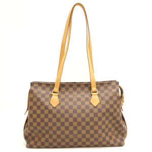 LOUIS VUITTON Shoulder Bag N99037 Damier canvas Brown Columbine Damier