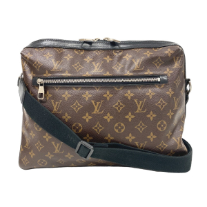 LOUIS VUITTON Shoulder Bag M40387 leather Brown Monogram macacer Torre