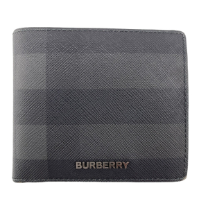 THOMAS BURBERRY Bifold Wallet 8056707 leather black