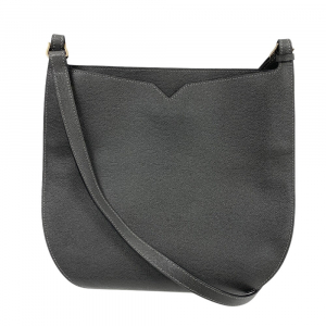 Valextra Shoulder Bag leather gray Hobo