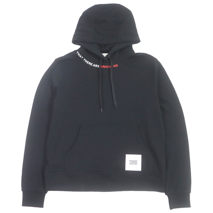BURBERRY Hoodie 8029567 cotton black S