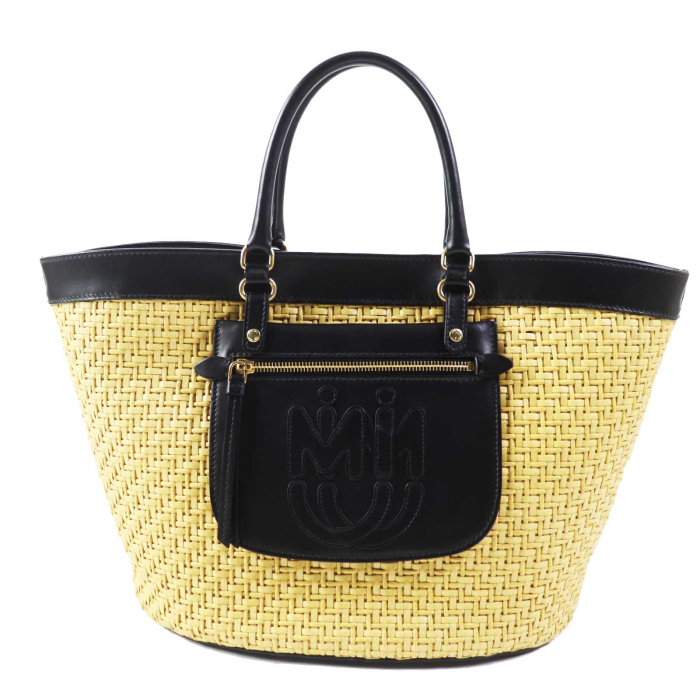 MIUMIU Other bag 5BG158 leather Natural black