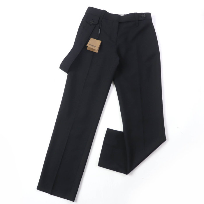 BURBERRY Pants 8046323 wool black 38