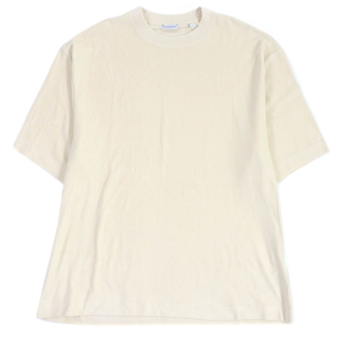 BURBERRY Short sleeve T-shirt 8081233 cotton Ivory L