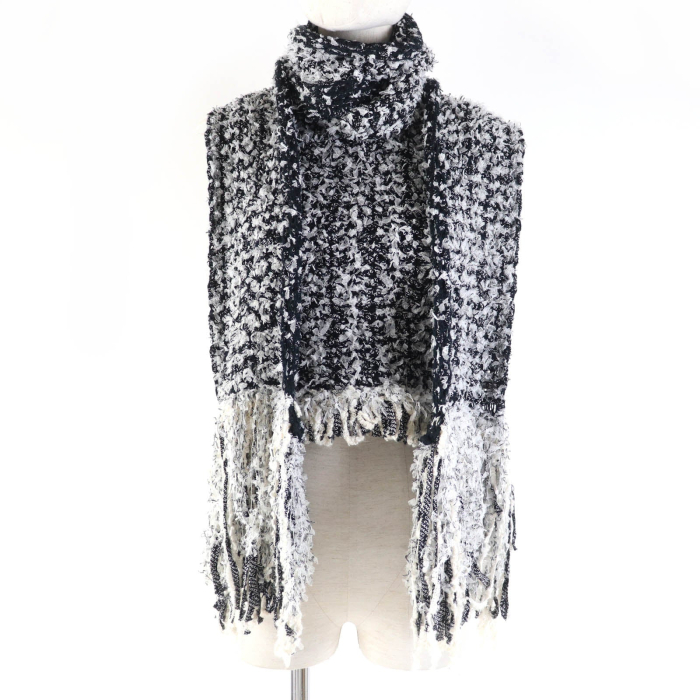 CHANEL knit P58876K07720 cotton Black type 34