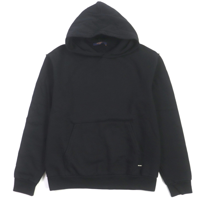 LOUIS VUITTON Hoodie cotton black M