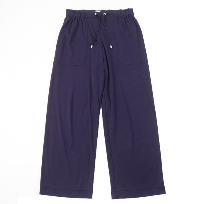 HERMES Wide pants cotton purple 36