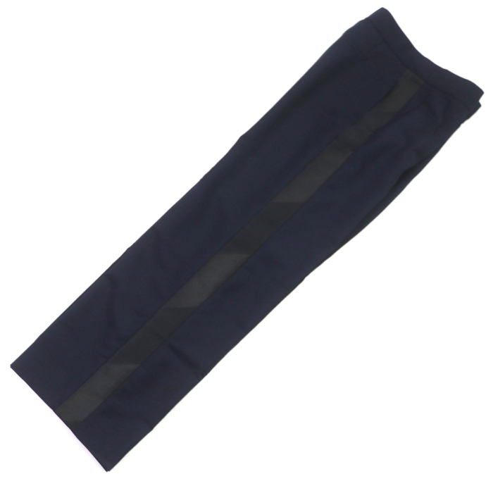 BURBERRY slacks 8040278 mohair Navy 38