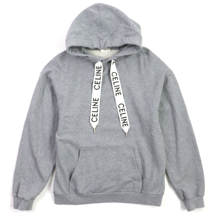 CELINE Hoodie 2Y468670Q cotton gray M