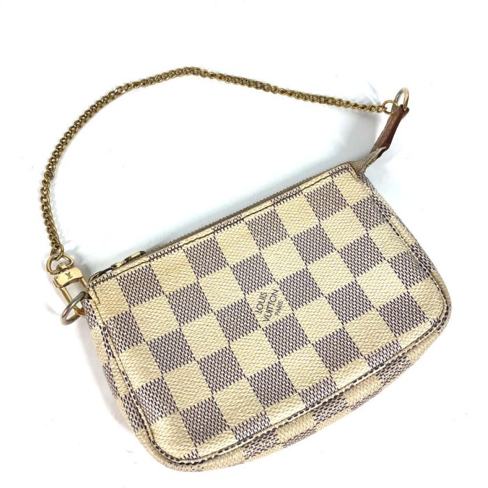 LOUIS VUITTON Handbag N58010 Damier Azur Canvas white Damier Azur Mini