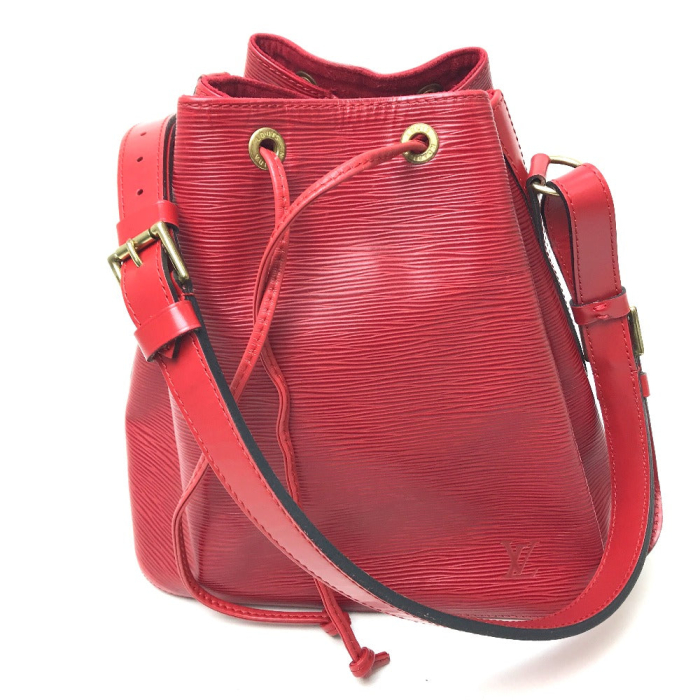 LOUIS VUITTON Shoulder Bag M44107 Epi Leather Red Epi Petit Noe Women 