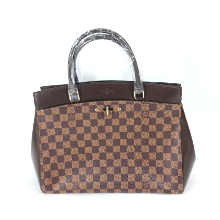 LOUIS VUITTON Handbag N41150 Damier canvas Brown Damier Rivoli MM Wome