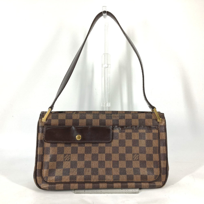 LOUIS VUITTON Shoulder Bag N51129 Damier canvas Brown Damier Aubagne