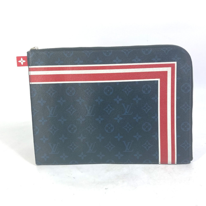 LOUIS VUITTON Clutch bag M61679 Canvas / Monogram Cobalt Canvas Navy M