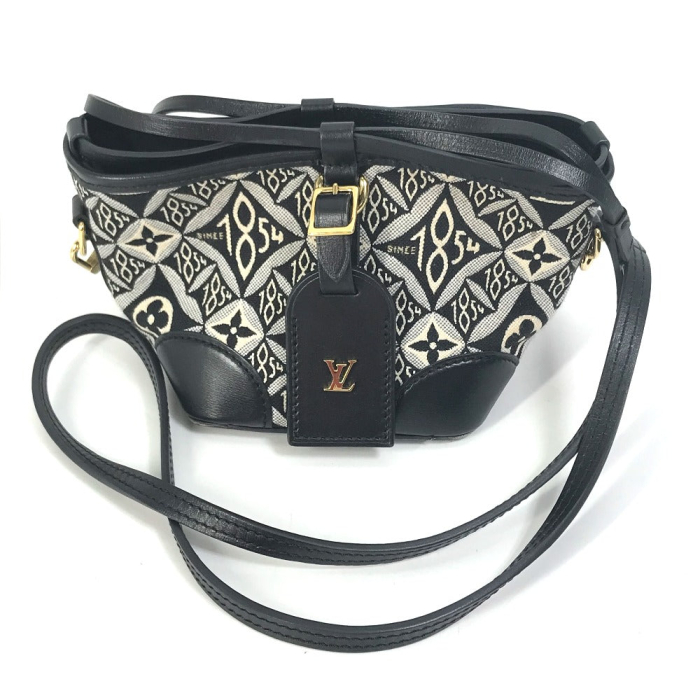 LOUIS VUITTON Shoulder Bag M69973 Jacquard black Monogram SINCE1854 No
