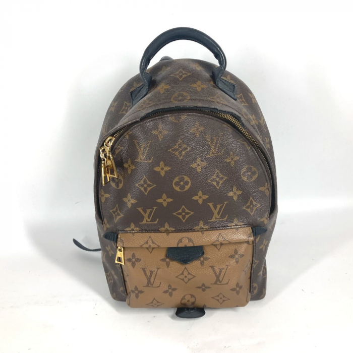 LOUIS VUITTON Backpack M43116 Monogram reverse canvas Brown Monogram r