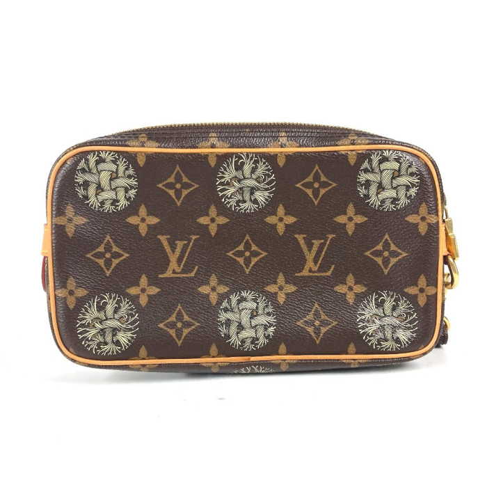 LOUIS VUITTON business bag M61323 Monogram canvas Brown Monogram Chris