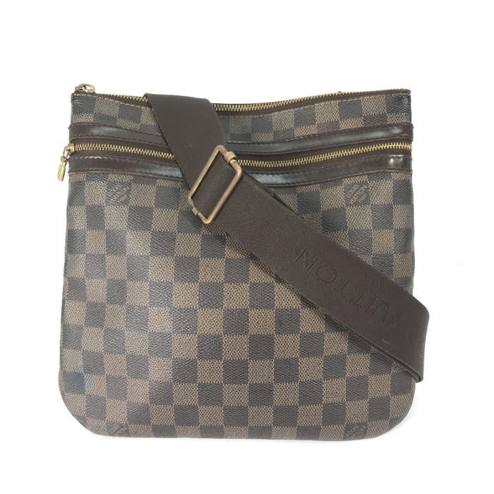 LOUIS VUITTON Shoulder Bag N51111 Damier canvas Brown Damier Pochette 
